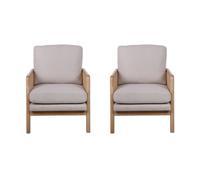 Birlea White 2 Chairs Bundle Ida Birlea White