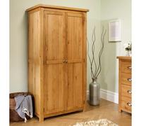 Birlea Woburn 2 Door Wardrobe Oak One Size Brown