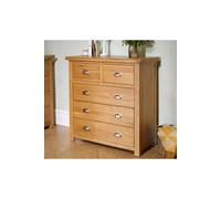 Birlea Woburn 3 + 2 Chest Oak In Light Oak Light Oak One Size
