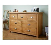Birlea Woburn 4+3 Chest Oak One Size Brown