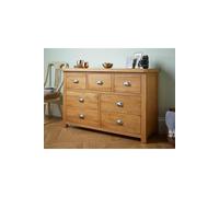 Birlea Woburn 4 + 3 Chest Oak In Brown Brown One Size