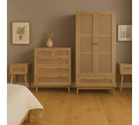 Birlea Croxley Bedroom Bundle Black, Black