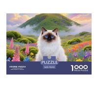 Birman 1000 Piece Puzzles Pet Cat for Adults Fun Activities Memory Games Premium 70x50cm/1000pcs