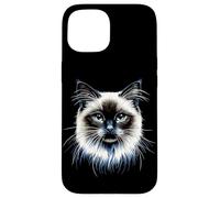 Birman Cat Sacred Cat of Burma Cats Cute Birman Cats Case for iPhone 15