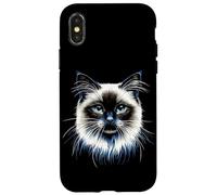 Birman Cat Sacred Cat of Burma Cats Cute Birman Cats Case for iPhone X/XS
