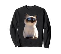Birman Cat Sacred Cat of Burma Cats Cute Birman Cats Sweatshirt