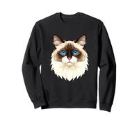 Birman Cat Sacred Cat of Burma Cats Cute Birman Cats Sweatshirt