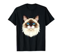 Birman Cat Sacred Cat of Burma Cats Cute Birman Cats T-Shirt