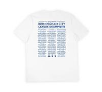 Birmingham 24/25 League One Champions T-Shirt | Title-winning season tribute, 100% organic cotton, unisex fit, sizes S-3XL, printed to order in the UK, football fan gift