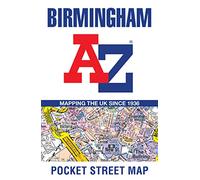 Birmingham A-Z Pocket Street Map