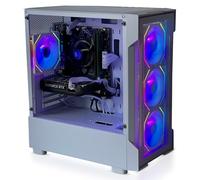 BIRMINGHAM AV Gaming PC - AMD Ryzen 5 5500 with NVIDIA RTX 3050 6GB, 16GB RAM, 1TB NVMe SSD, RGB Case, Windows 11 Pro - White