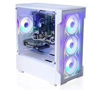 BIRMINGHAM AV Gaming PC - AMD Ryzen 7 5700X with RTX 5060 8GB, 16GB RAM, 1TB NVMe SSD, RGB Case, Windows 11 Pro - White