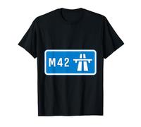 Birmingham Bound - Blue M42 Motorway Sign T-Shirt