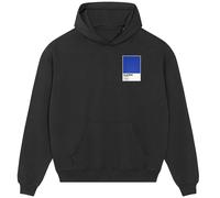 Birmingham City Classic Football Shirt Colours Frame Men's Hoodie - Black / 3XL