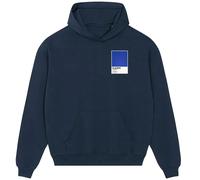 Birmingham City Classic Football Shirt Colours Frame Men's Hoodie - Navy / 3XL