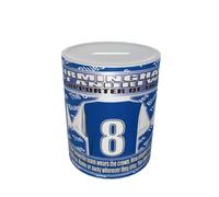 Birmingham Football Shirt Ceramic Money Box Gift