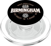 Birmingham West Midlands Coordinates Label 2C PopSockets PopGrip for MagSafe