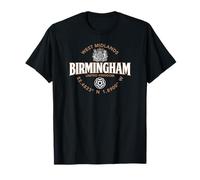Birmingham West Midlands Coordinates Label 2C T-Shirt