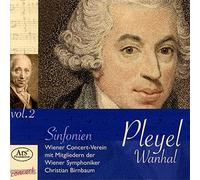 Birnbaum/Wiener Concert-Verein - Pleyel: Symphonies Ben 126 & Ben 152 - Vanhal: Symphony Bryan C2