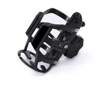 birnn Motorcycle Cup Holder for Triumph Tiger 1200 Explorer, Motorcycle Bottle Cage, Handlebar Drink Holder Cage for Motorcycle, Quick Installation Motorcycle Drink Holder,A Black