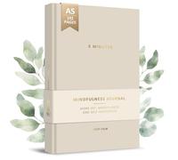 BIROYAL 5 Minute Journal - A5 Gratitude Journal for Women & Men - 20 Weeks Undated Self Care Journals for Women - Daily Journals with Prompts for Happiness, Mindfulness & Reflection - Self Care Gift