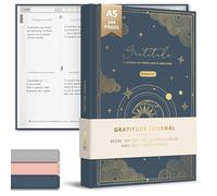 BIROYAL A5 Gratitude Journal for Women, Mental Health Journal - 12 Weeks 5 Minute Journals - Undated Wellness Journals with Prompts for Happiness, Mindfulness & Reflection -Self Care Gift