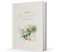 BIROYAL Blank Recipe Book for Own Recipes | A5 Recipe Notebook | Write Your Own Personalised Family Cooking Recipe Journal