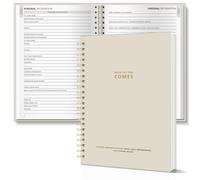BIROYAL End of Life Planner UK A5-160 Pages 19 Sections Final Arrangements Organizer Notebook - Beneficiary, Funeral Planning, Final Wishes & Will Preparation - Death Planner Book