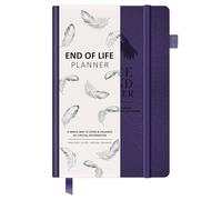 BIROYAL End of Life Planner UK A5-160 Pages 19 Sections Final Arrangements Organizer Notebook - Beneficiary, Funeral Planning, Final Wishes & Will Preparation - Death Planner Book