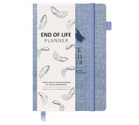 BIROYAL End of Life Planner UK A5-160 Pages 19 Sections Final Arrangements Organizer Notebook - Beneficiary, Funeral Planning, Final Wishes & Will Preparation - Death Planner Book