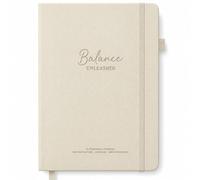 BIROYAL Gym Workout Log Book,Gym accessories for Men Women, 224-Page, Beige