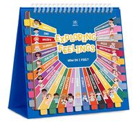 BIROYAL Kids Emotions Flip Chart, 30 Different Moods with Coping Skills - Emotions Resources for Children, Feelings Flipbook - Gifts for Toddlers 3,4,5 Years, Kids Emotional Regulation Tools