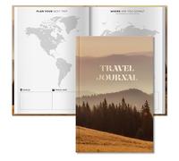 BIROYAL Travel Journal - Travel Planner for 6 Trips - 156 Pages Vacation Planner with Budget, Packing List, Expense Tracker, Accommodation & Travel Diary - Travel Gifts - A5