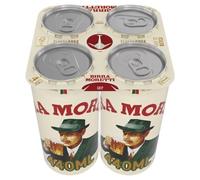 Birra Moretti Lager Beer 4x440ML Cans