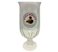 Birra Moretti M25 Nucleated Pint Glass Lager Beer CE 20oz 568ml Roxley 2025 Design Man Cave + Beer mat