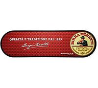Birra Moretti PVC Bar Mat Drip Runner Curved Edges with Hedgehog Grips and Slip Prevention Large Classic Logo