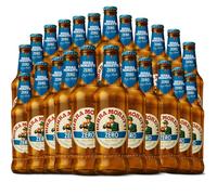 Birra Moretti Zero Alcohol Free Lager 330ml Bottles | 0.0% ABV | Alcohol Free Beer Gifts for Men and Women | beer hamper (Pack of 24 (330ml))