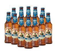 Birra Moretti Zero Alcohol Free Lager 330ml Bottles | 0.0% ABV | Beer gift | Alcohol Free Beer Gifts for Men and Women | beer hamper | Pack of 12 bottles