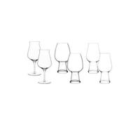 Birrateque Beer Glasses Set - 6 Drinking Glasses for Craft Beer Luigi Bormioli Clear One Size