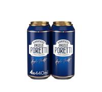 Birrificio Angelo Poretti Premium Lager Beer 440ml Can (Pack of 4)