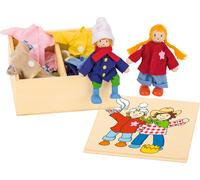 Birte and Ben Clothes Box - 2 Puppets & 8 Outfits Goki Multi 1 Pack
