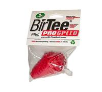 BirTee Golf Tees - PRO Speed Version with Enhanced Durability - 8 Pack. Indoor Golf Tees/Golf Simulator Tees/Winter Golf Tees. (Red)