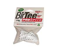 BirTee Pro Golf Tees - Size #6 (1 1/2") Individual Size Pack - 2 Tees Per Pack. Winter/Mat/Simulator Tees (White)