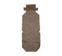Birtern 45 x 130CM Natural Wood Beaded Seat, Massaging Cool Cushion For Cooled Beaded Car Seat Covers, Natural Wooden Bead Front Seat Massaging Cool Cushion Makes Driving More Bearable