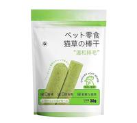 Birtern Cat Chew Stick 5gx6Pcs Kitten Grass Teething Stick Cat Chew Toy For Teeth Care Teeth Cleaner Removal Increase Appetite