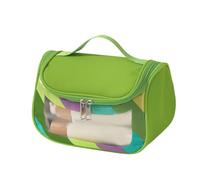 Birtern Clear Makeup Bag - Toiletry Bag Waterproof Clear Organizer Bags,Visible Make Up Case, Colorful Travel Toiletry Bag for Summer Beach, Gym Shower