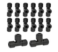 Birtern Drip Irrigation Connectors,Easy to Install Watering System - Quick Connect Irrigation Fittings | for Garden Flower Beds Backyard Yard Lawn Farm Greenhouse Crop