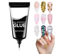 Birtern Gel for Nails - 30ml Modelling Glue Rhinestone Decoration | Nail Polish Painting Drawing Gel,for Women Girls Beauty Salon Wedding Home Long-Lasting Reinforcement and Adhesion Carving Patterns
