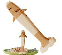 Birtern Hot Pan Gripper - 2-in-1 Whale Shape Anti-Scald Pizza Pan Gripper,Kitchen Hot Bowl Clamp for Cooking Pot Daily Meal Home Cooks Professional Chefs Baking Grilling Outdoor Grill Air Fryer