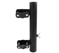 Birtern RV Ladder Flag Pole Mount,Trailer Flag Pole Mount - Rust-Resistant Heavy Duty Steel Bracket Removable for Parades Boating Deck Dock Beach Camping